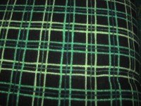 Harvest Flannel - Black and Green check - Plaid